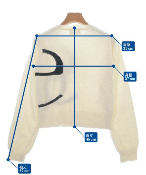 eimy istoire（エイミーイストワール）ニット・セーター 白 サイズ:F レディース/2200665710070