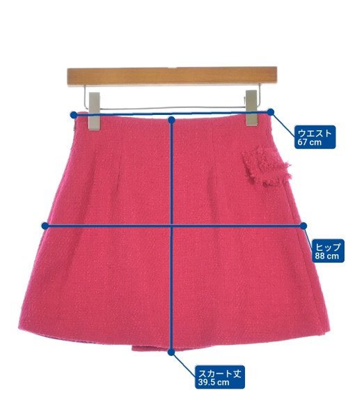 eimy istoire（エイミーイストワール）ミニスカート ピンク サイズ:M レディース/2200672360022