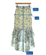 eimy istoire（エイミーイストワール）ロング・マキシ丈スカート 白 サイズ:S レディース/2200729393041
