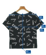 eimy istoire（エイミーイストワール）Tシャツ・カットソー 黒 サイズ:F レディース/2200685401088