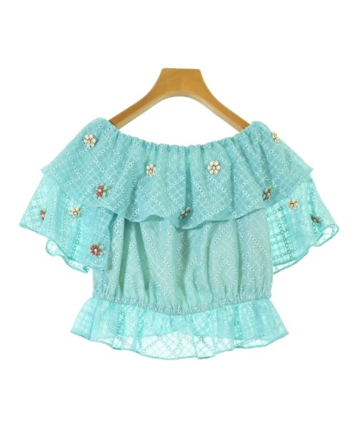 KLOSET（クロセット）ブラウス 青 サイズ:S レディース/2200724440061