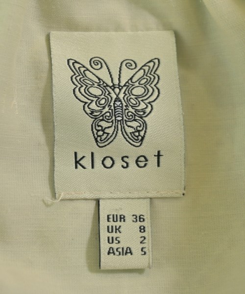 KLOSET（クロセット）ブラウス 青 サイズ:S レディース/2200724440061