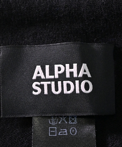 ALPHA STUDIO（アルファスタジオ）その他 黒 サイズ:50(XL位) メンズ