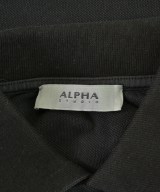 ALPHA STUDIO（アルファスタジオ）ポロシャツ 黒 サイズ:48(L位) メンズ/2200705550017