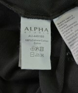 ALPHA STUDIO（アルファスタジオ）ポロシャツ 黒 サイズ:48(L位) メンズ/2200705550017