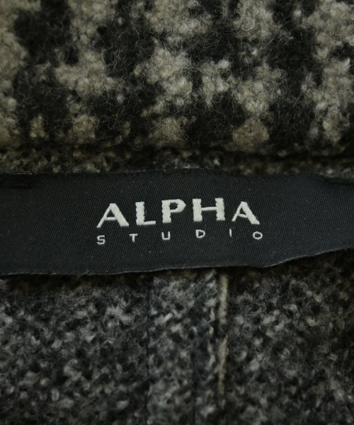 ALPHA STUDIO（アルファスタジオ）ジャケット グレー サイズ:48(L位) メンズ/2200685394014