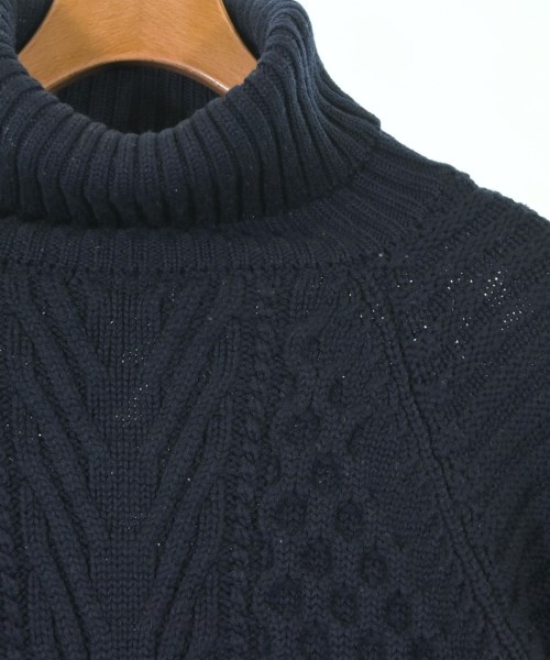 ALPHA STUDIO（アルファスタジオ）ニット・セーター 紺 サイズ:50(S位) レディース/2200643492011