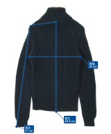 ALPHA STUDIO（アルファスタジオ）ニット・セーター 紺 サイズ:50(S位) レディース/2200643492011