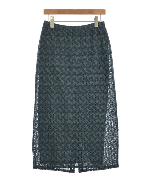 ALPHA STUDIO(アルファスタジオ)ロング・マキシ丈スカート 緑 サイズ:42(L位)/2200666529107