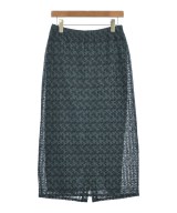 ALPHA STUDIO（アルファスタジオ）ロング・マキシ丈スカート 緑 サイズ:42(L位) レディース/2200666529107