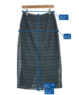 ALPHA STUDIO（アルファスタジオ）ロング・マキシ丈スカート 緑 サイズ:42(L位) レディース/2200666529107