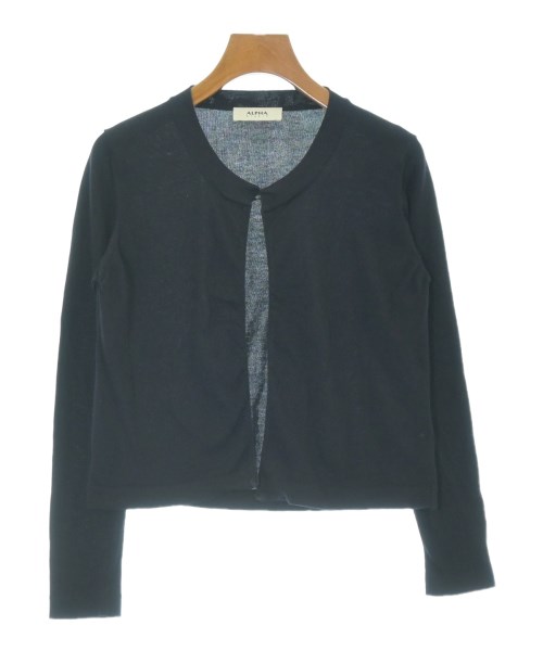 ALPHA STUDIO(アルファスタジオ)カーディガン 紺 サイズ:F/2200672446023