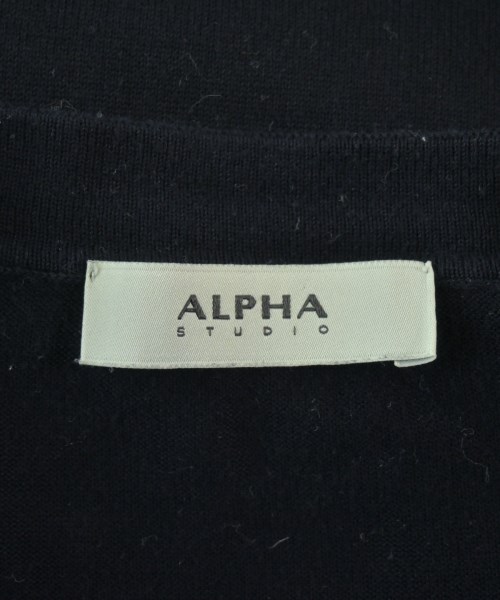 ALPHA STUDIO（アルファスタジオ）カーディガン 紺 サイズ:F レディース/2200672446023