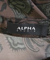 ALPHA STUDIO（アルファスタジオ）ワンピース 茶 サイズ:42(L位) レディース/2200694820047