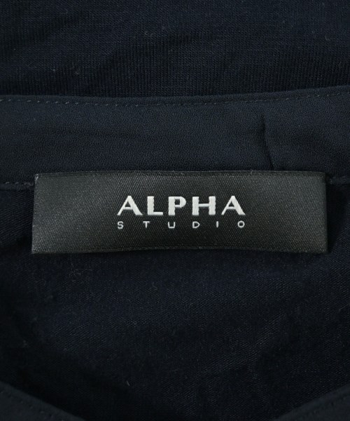 ALPHA STUDIO（アルファスタジオ）カジュアルシャツ 紺 サイズ:42(L位) レディース/2200705697217