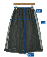 jucca（ユッカ）ロング・マキシ丈スカート 黒 サイズ:38(S位) レディース/2200683253092