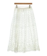 JEAN-NERET（ジャンヌレ）ロング・マキシ丈スカート 白 サイズ:F レディース/2200651228107