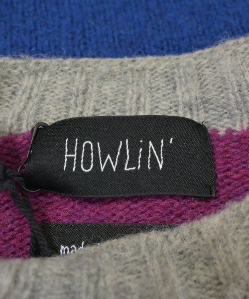 Howlin'（ハウリン）ニット・セーター 青 サイズ:S メンズ/2200669178029