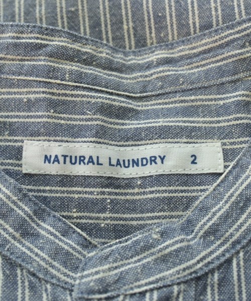 NATURAL LAUNDRY（ナチュラルランドリー）カジュアルシャツ 紺 サイズ:2(M位) メンズ/2200619294106