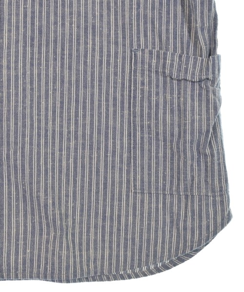 NATURAL LAUNDRY（ナチュラルランドリー）カジュアルシャツ 紺 サイズ:2(M位) メンズ/2200619294106