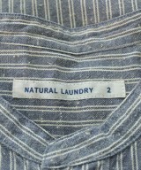 NATURAL LAUNDRY（ナチュラルランドリー）カジュアルシャツ 紺 サイズ:2(M位) メンズ/2200619294106