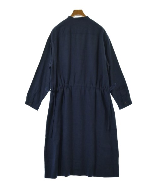 NATURAL LAUNDRY（ナチュラルランドリー）シャツワンピース 紺 サイズ:2(M位) レディース/2200706854022