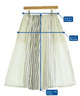 NATURAL LAUNDRY（ナチュラルランドリー）ロング・マキシ丈スカート 白 サイズ:2(M位) レディース/2200685698068