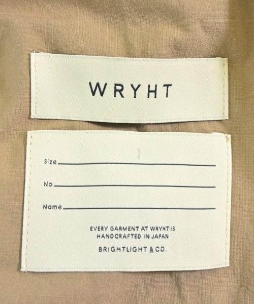 WRYHT（ライト）ワンピース 茶 サイズ:1(S位) レディース/2200638275018