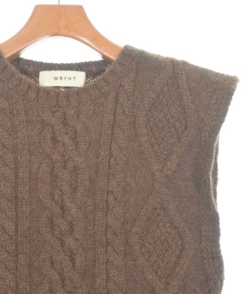 WRYHT（ライト）ベスト 茶 サイズ:2(M位) レディース/2200661001028
