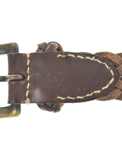 ARTS&CRAFT（アーツアンドクラフト）ベルト 茶 サイズ:- メンズ/2200647699041