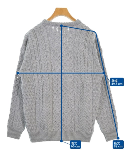 CARRAIG DONN（キャレイグドン）ニット・セーター グレー サイズ:S メンズ/2200674017122