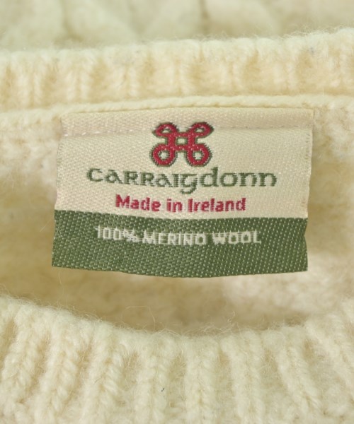 CARRAIG DONN（キャレイグドン）ニット・セーター 白 サイズ:XXL レディース/2200731081080