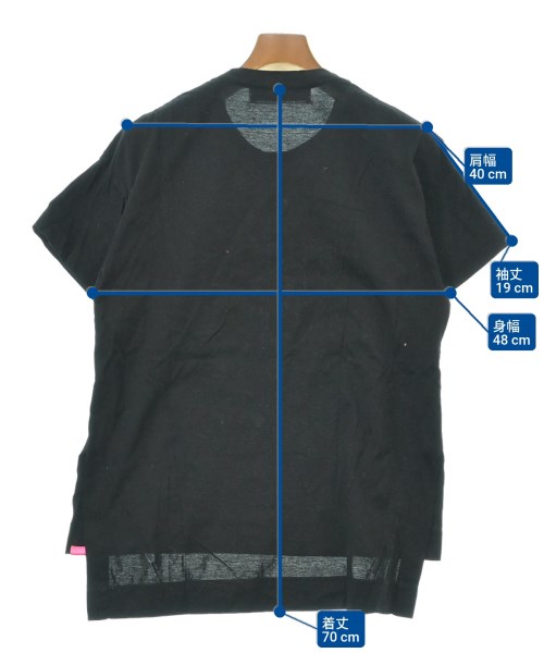 THOMAS MAGPIE（トーマスマグパイ）Tシャツ・カットソー 黒 サイズ:38(M位) レディース/2200603404023
