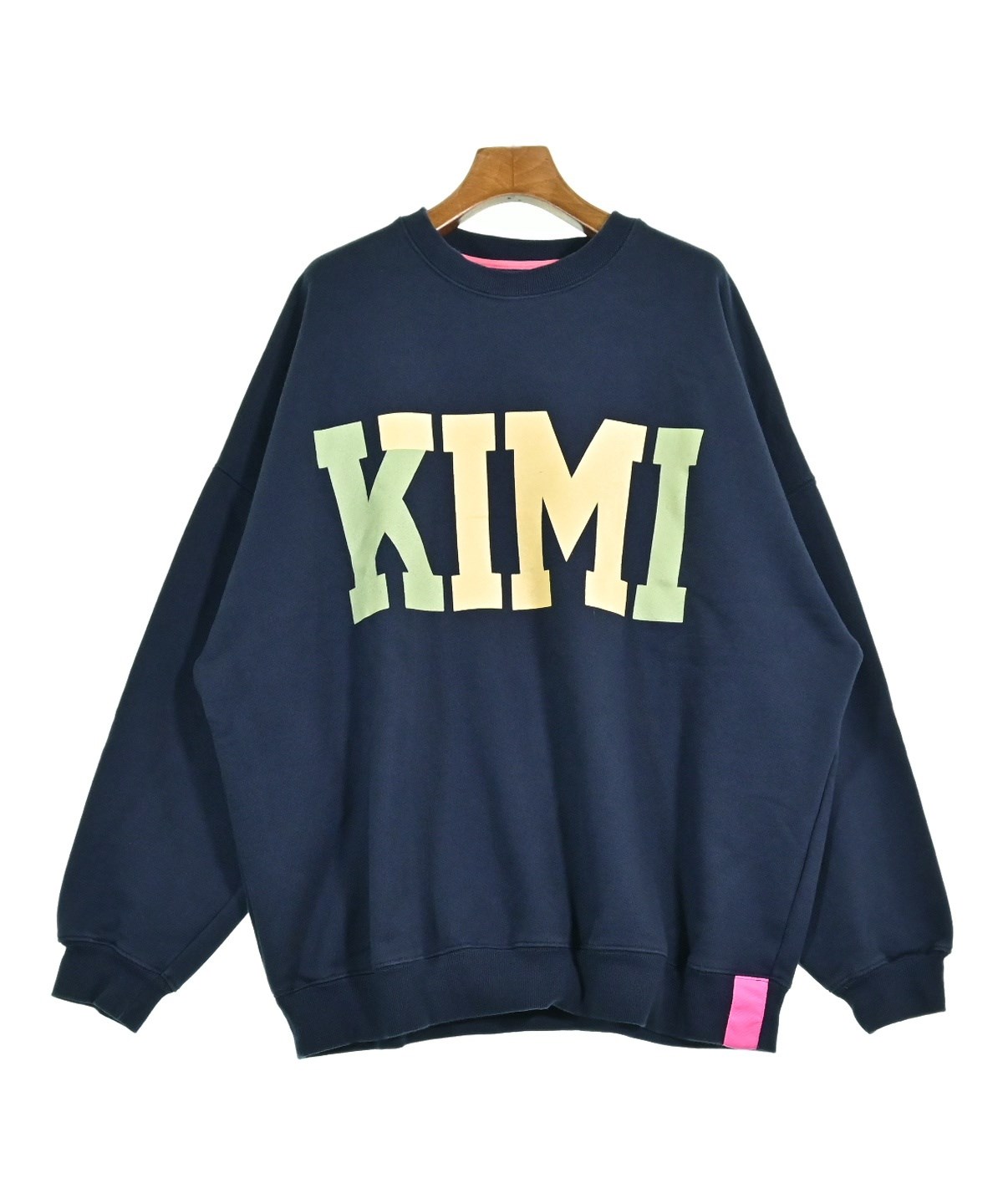 appleトーマスマグパイ　スウェット THOMAS MAGPIE（トーマスマグパイ）スウェット 紺 サイズ:38(M位