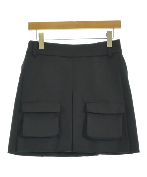 THOMAS MAGPIE(トーマスマグパイ)ミニスカート 黒 サイズ:38(M位)/2200671208028