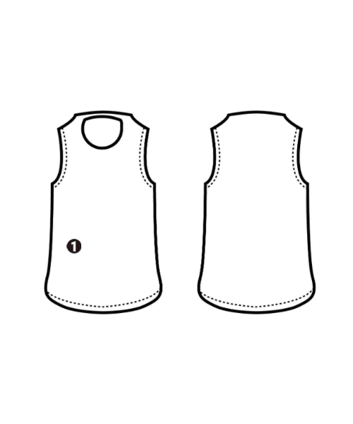 THOMAS MAGPIE（トーマスマグパイ）ノースリーブ 白 サイズ:38(M位) レディース/2200680668080