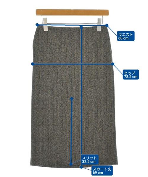 THOMAS MAGPIE（トーマスマグパイ）ロング・マキシ丈スカート 黒 サイズ:36(S位) レディース/2200654673027