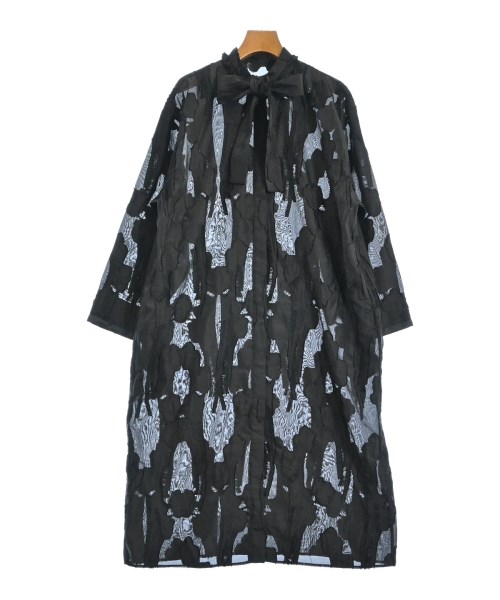 THOMAS MAGPIE(トーマスマグパイ)シャツワンピース 黒 サイズ:38(M位)/2200666852144