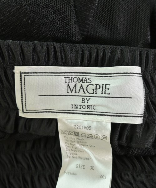 THOMAS MAGPIE（トーマスマグパイ）ロング・マキシ丈スカート 黒 サイズ:38(M位) レディース/2200692704172