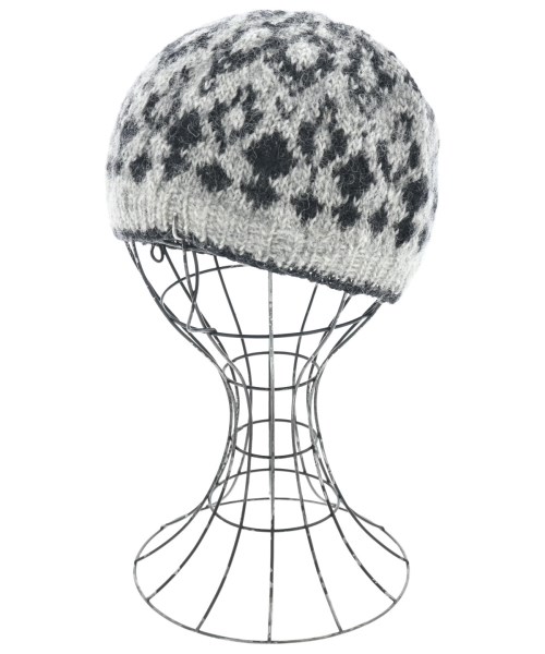 People Tree(ピープルツリー)ニットキャップ・ビーニー グレー サイズ:-/2200634091063