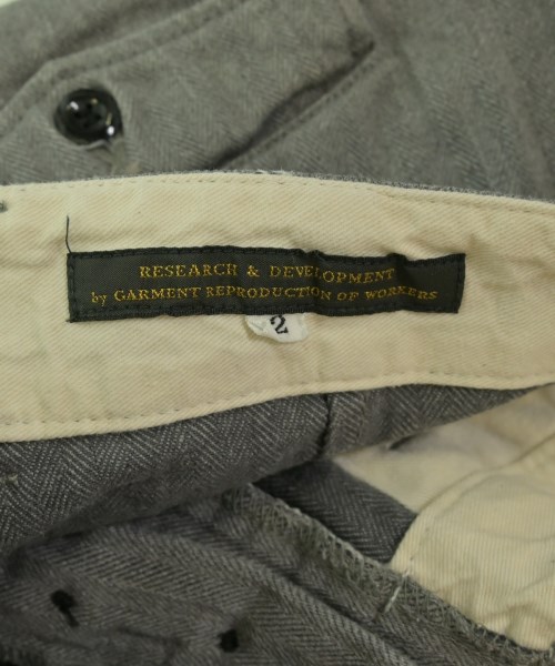 GARMENT REPRODUCTION OF WORKERS（ガーメントリプロダクションオブワーカーズ）その他 グレー サイズ:2(M位) メンズ/2200712744034