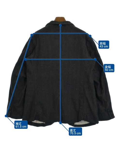 GARMENT REPRODUCTION OF WORKERS（ガーメントリプロダクションオブワーカーズ）テーラードジャケット グレー サイズ:2(M位) メンズ/2200723870067