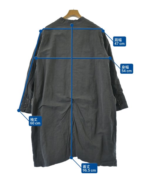 GARMENT REPRODUCTION OF WORKERS（ガーメントリプロダクションオブワーカーズ）チェスターコート グレー サイズ:0(XS位) レディース/2200629138018