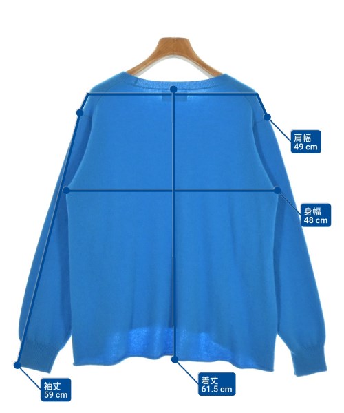 YARRA（ヤラ）ニット・セーター 青 サイズ:F レディース/2200631687030