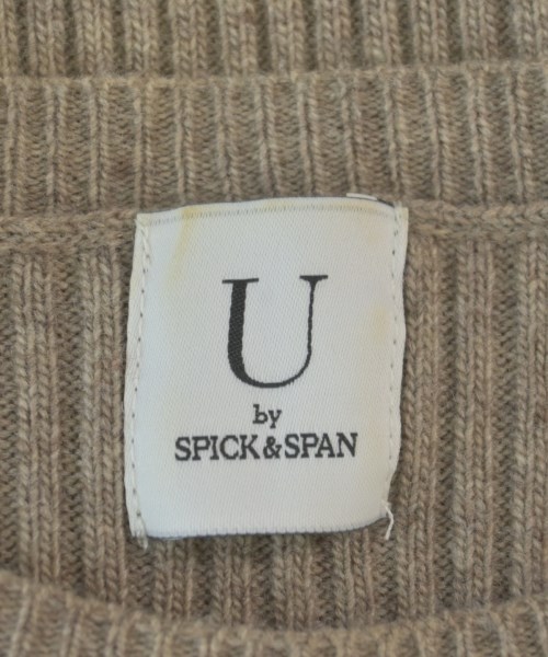U BY Spick & Span（ユーバイスピックアンドスパン）ニット・セーター ベージュ サイズ:F レディース/2200634542060