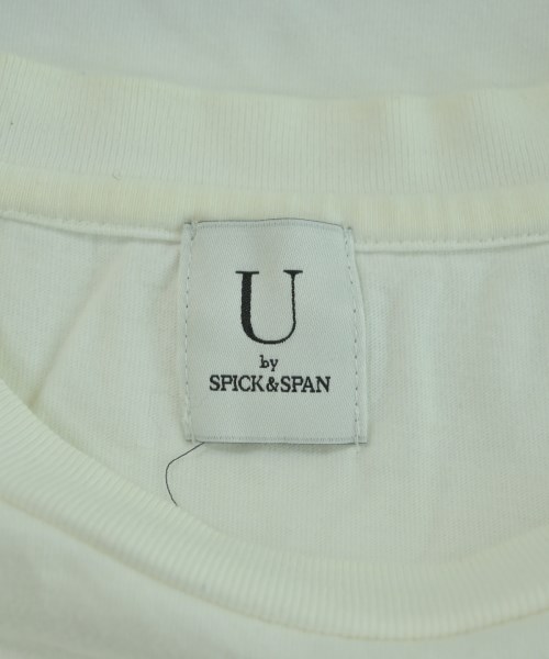 U BY Spick & Span（ユーバイスピックアンドスパン）Tシャツ・カットソー 白 サイズ:F レディース/2200627100024