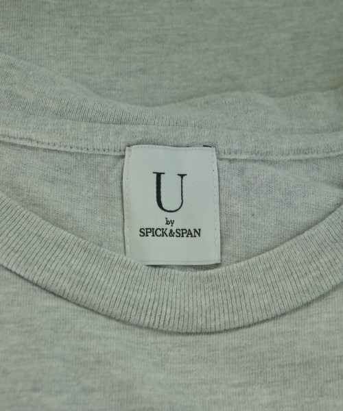U BY Spick & Span（ユーバイスピックアンドスパン）Tシャツ・カットソー グレー サイズ:F レディース/2200627100031