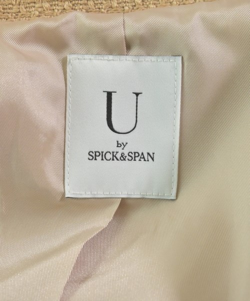 U BY Spick & Span（ユーバイスピックアンドスパン）テーラードジャケット ベージュ サイズ:36(S位) レディース/2200623824023