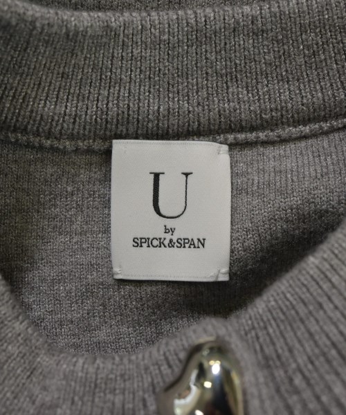 U BY Spick & Span（ユーバイスピックアンドスパン）カーディガン グレー サイズ:F レディース/2200619513047