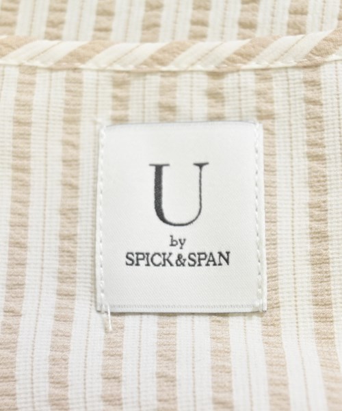 U BY Spick & Span（ユーバイスピックアンドスパン）カジュアルシャツ ベージュ サイズ:F レディース/2200617014041
